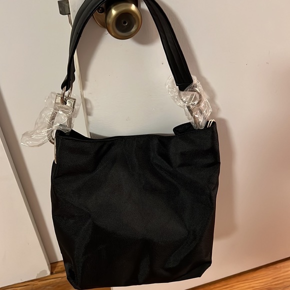 Braciano women’s black bag, never worn. Nylon like fabric. - Picture 5 of 8
